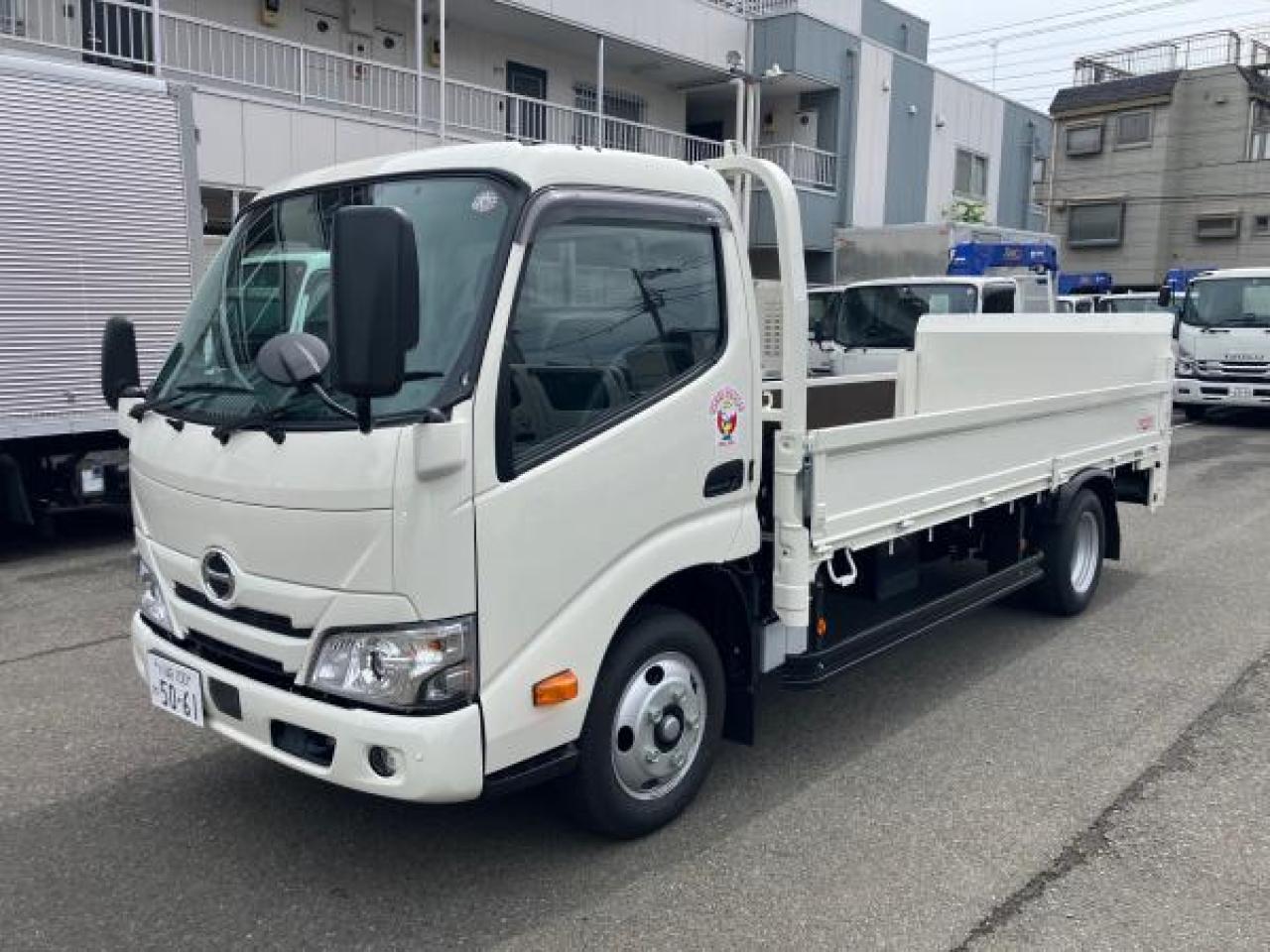 日野デュトロ2KG-XZU655M 平ボディー