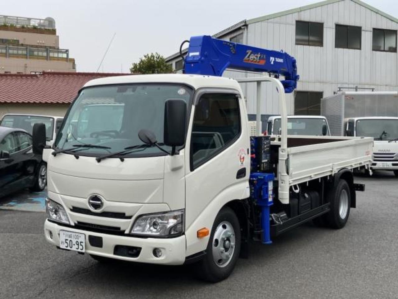 日野デュトロ2KG-XZU650M クレーン付