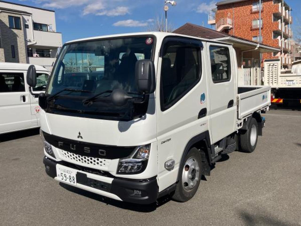 三菱キャンター2RG-FBA20 Ｗキャブ