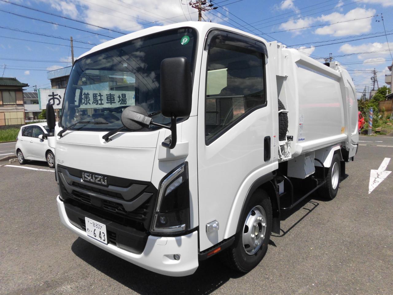 いすゞエルフ2PG-NPR88YM パッカー