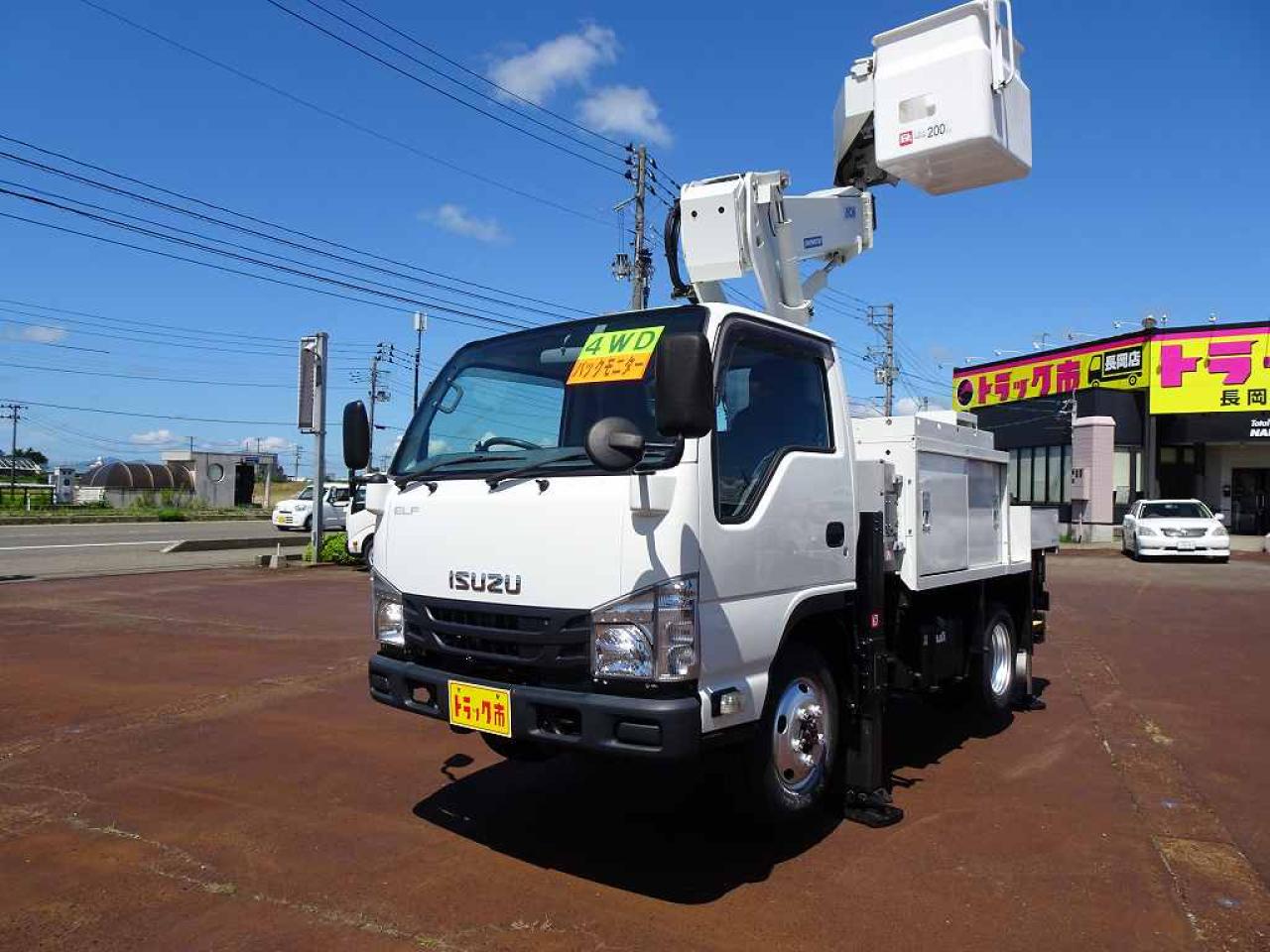 いすゞエルフTPG-NKS85AN 高所作業車