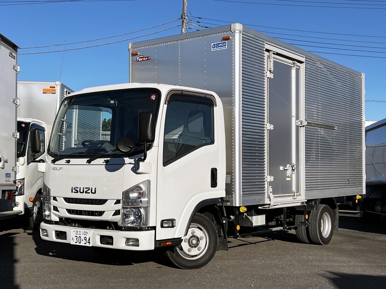 いすゞエルフ2RG-NLR88AN アルミバン
