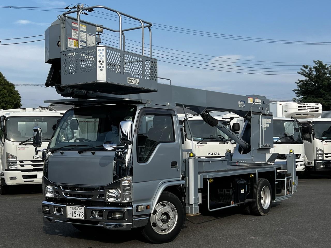 いすゞエルフTPG-NKR85N 高所作業車