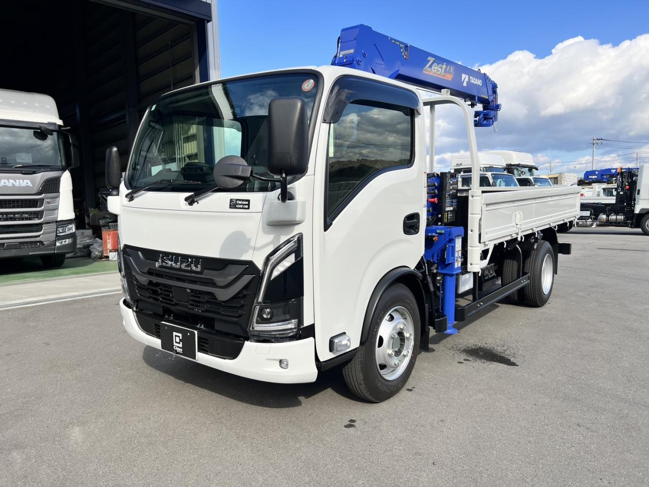 いすゞエルフ2RG-NKR88C クレーン付