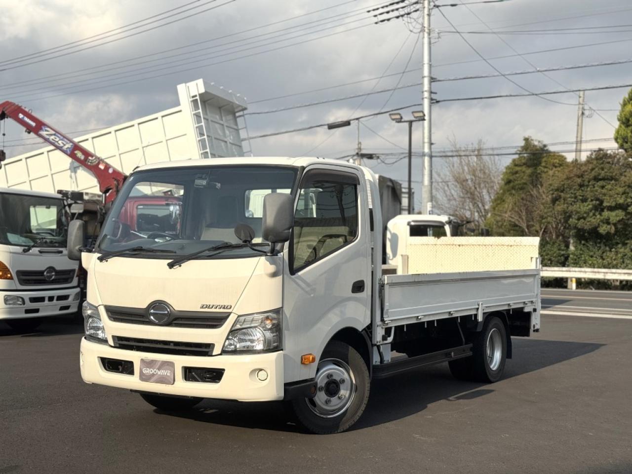 日野デュトロTKG-XZU710M 平ボディー