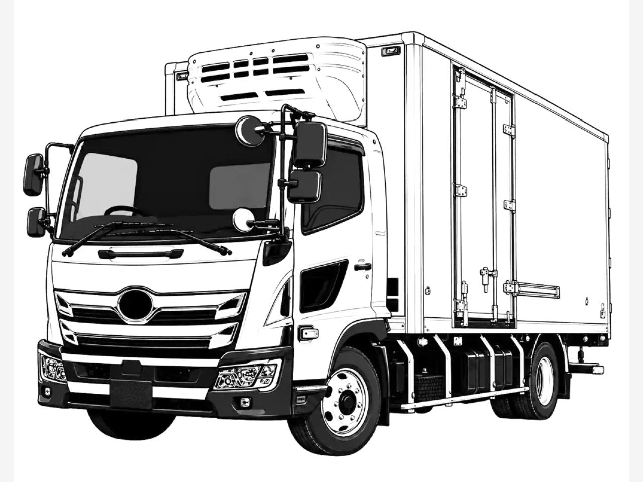 日野レンジャー 冷蔵・冷凍車