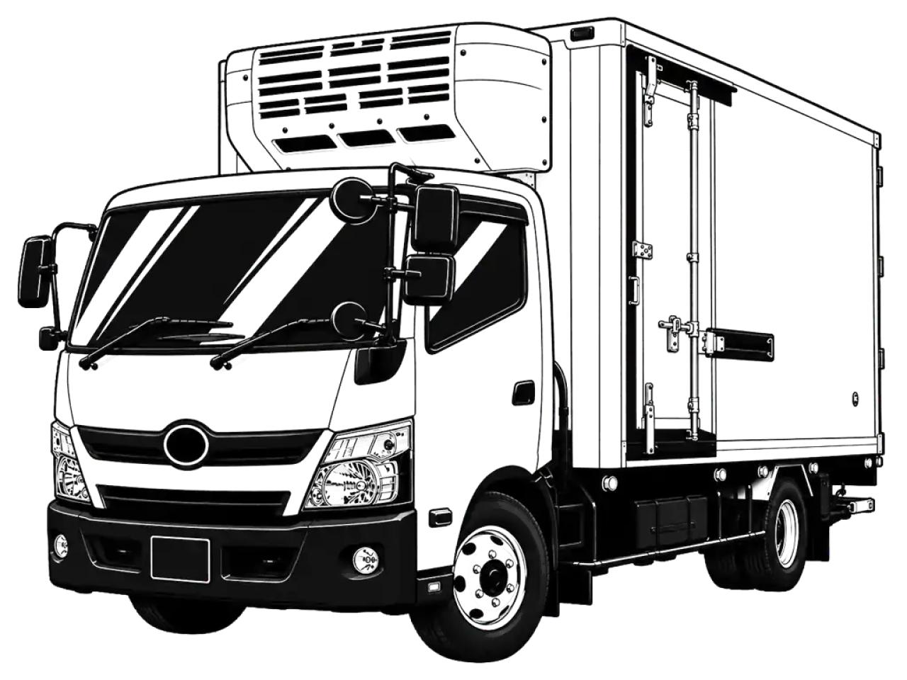 日野デュトロ 冷蔵・冷凍車