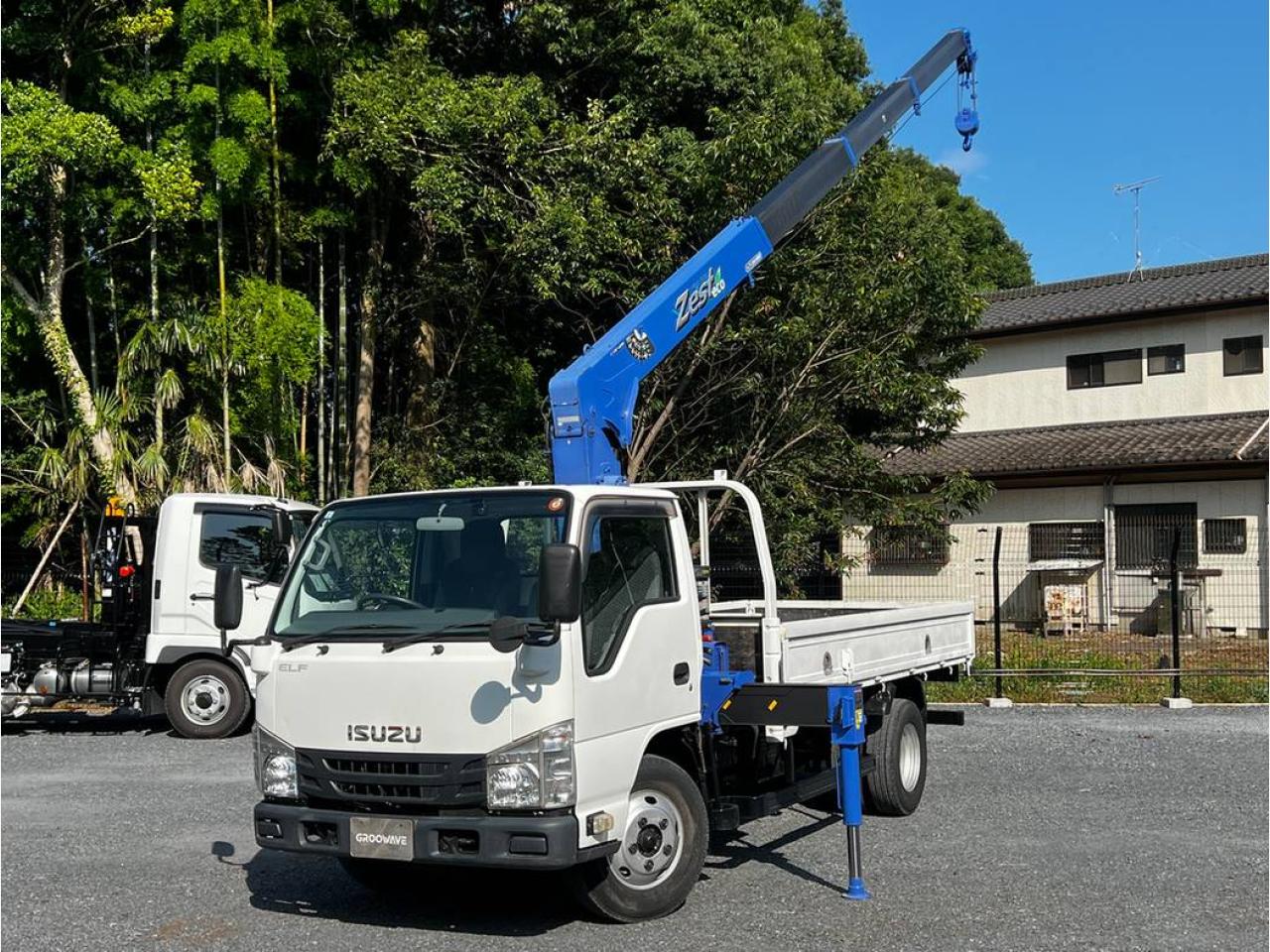 いすゞエルフ クレーン付