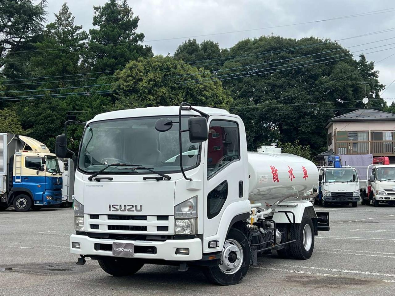いすゞフォワード 散水・高圧洗浄車