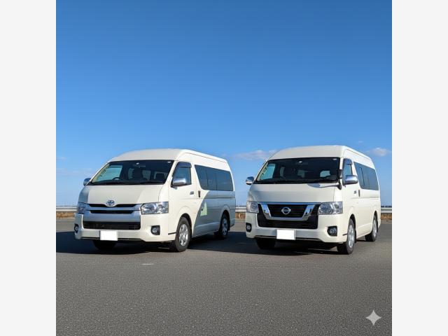 ハイエースとキャラバン、レンタルするならどっちがおすすめ？