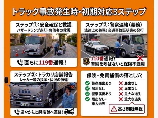 トラックレンタカー事故対応
