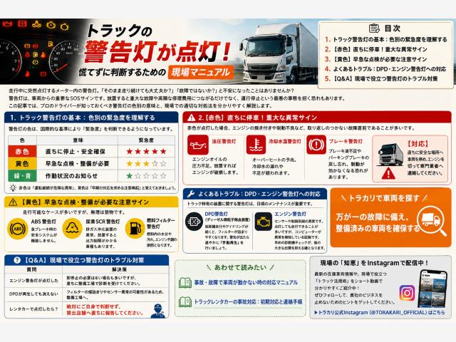 🔦トラック警告灯の基本