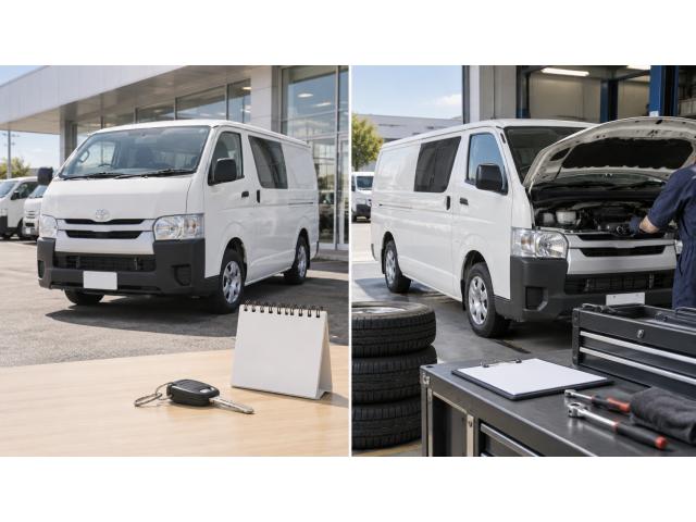 箱バンは購入とレンタルのどちらがよい？